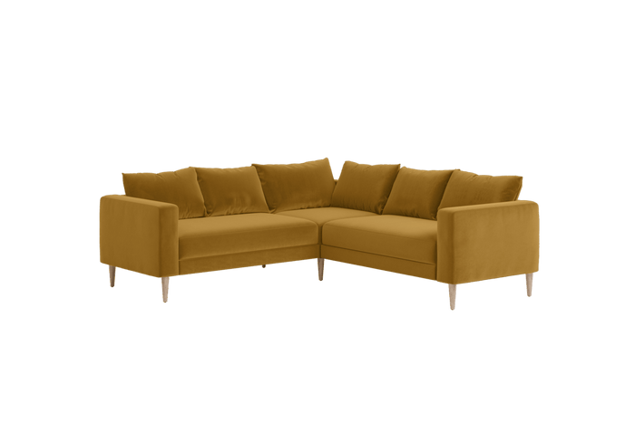 Sabai Design · The Essential Corner Sectional (5 Seat) in Recycled Velvet | socius design in Rochester, MN
