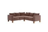 Sabai Design · The Essential Corner Sectional (5 Seat) in Recycled Velvet | socius design in Rochester, MN