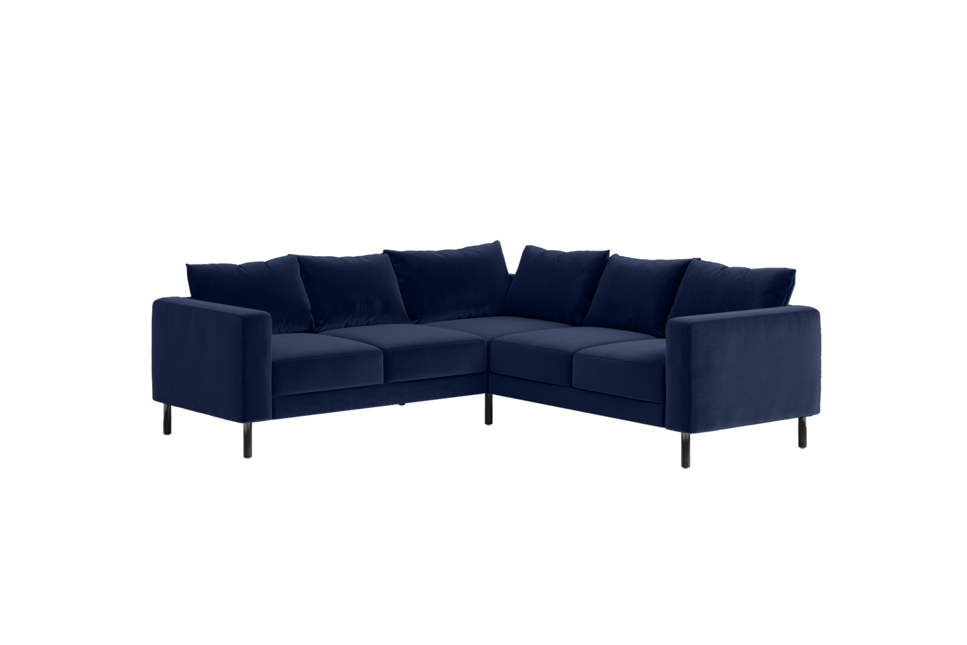 Sabai Design · The Essential Corner Sectional (5 Seat) in Recycled Velvet | socius design in Rochester, MN