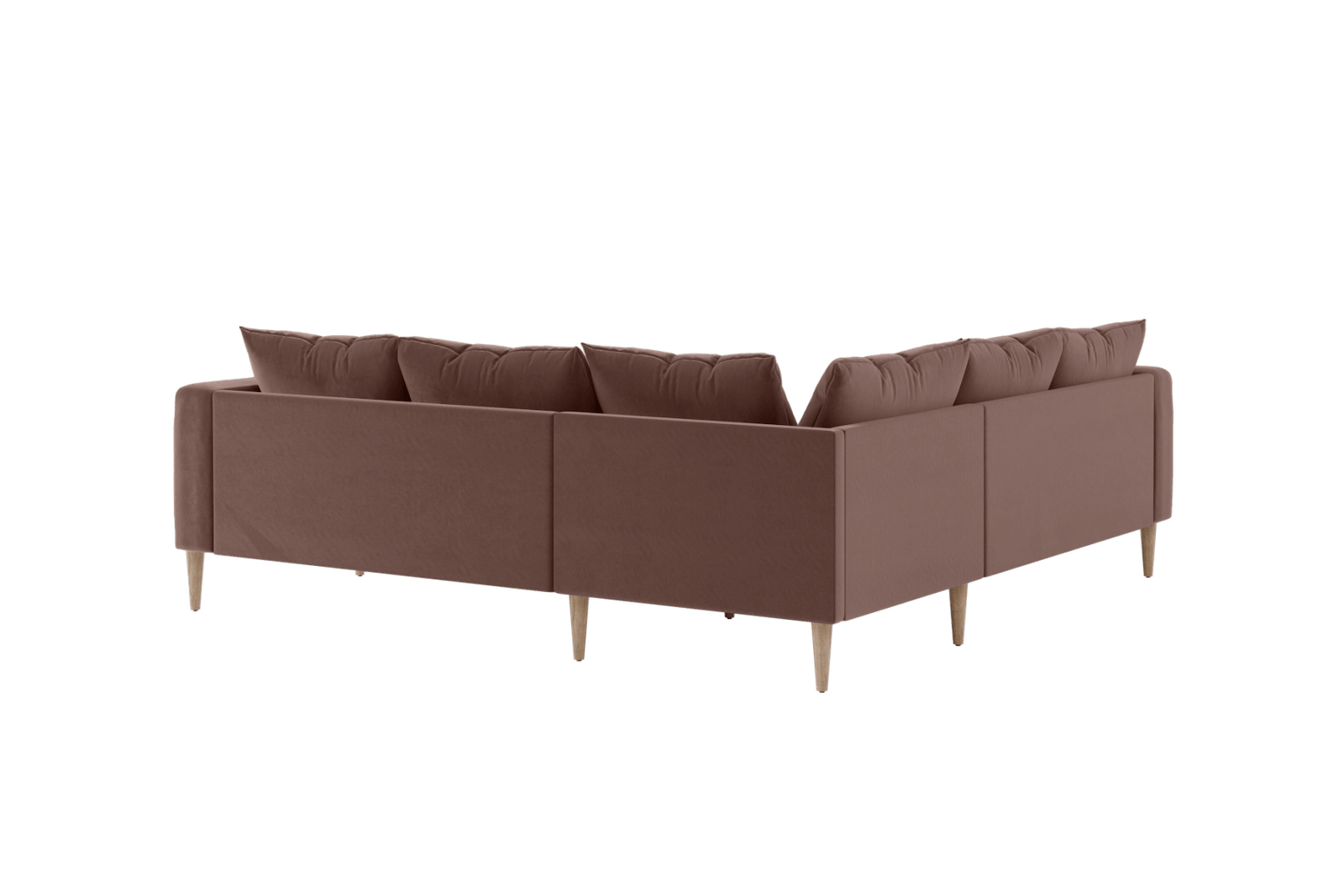 Sabai Design · The Essential Corner Sectional (5 Seat) in Recycled Velvet | socius design in Rochester, MN