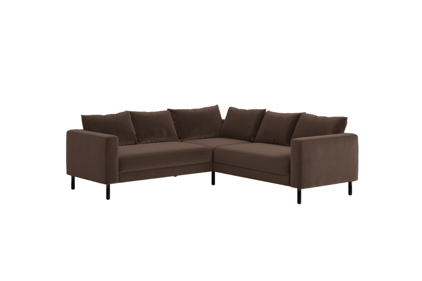 Sabai Design · The Essential Corner Sectional (5 Seat) in Recycled Velvet | socius design in Rochester, MN