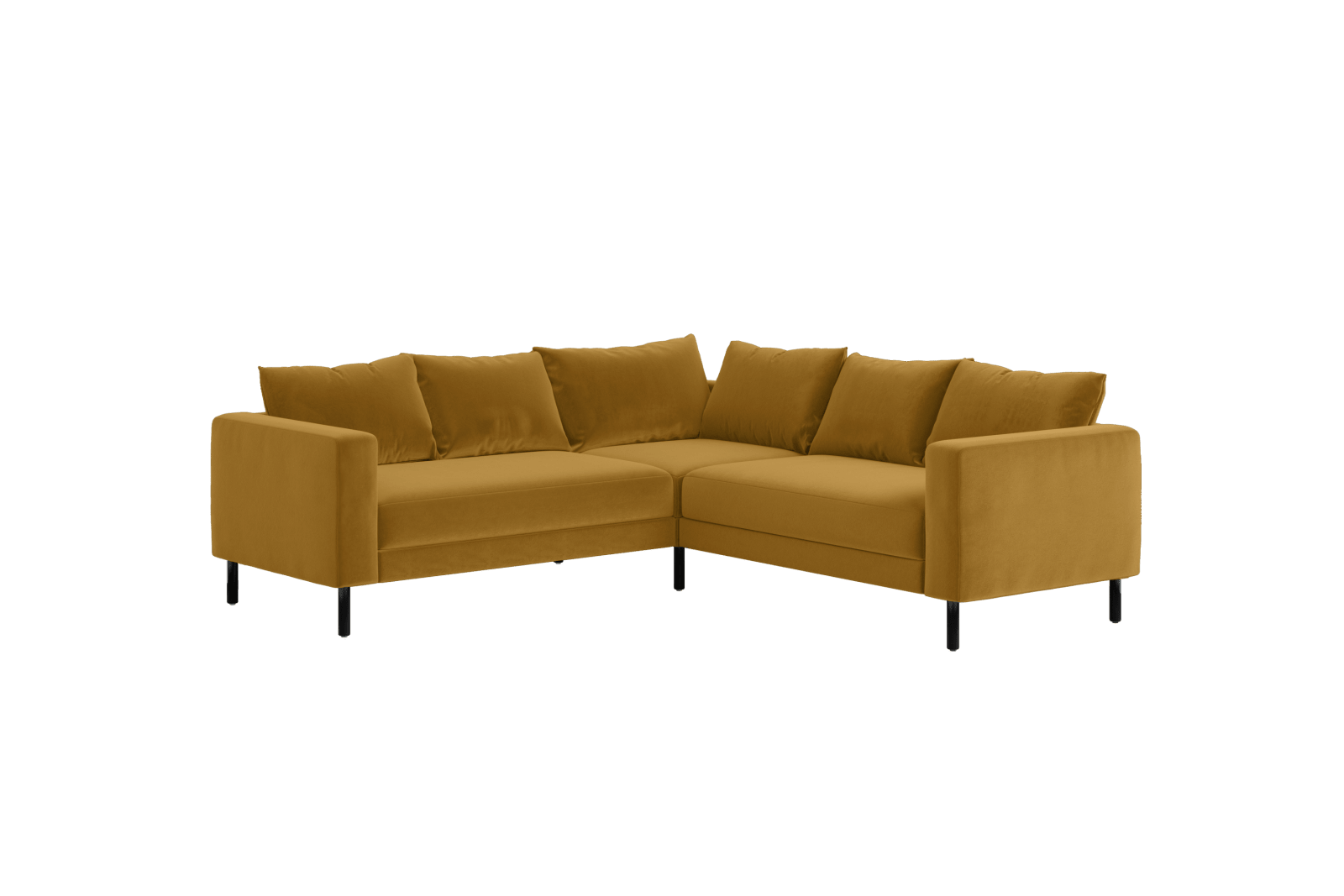 Sabai Design · The Essential Corner Sectional (5 Seat) in Recycled Velvet | socius design in Rochester, MN