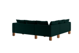 Sabai Design · The Essential Corner Sectional (5 Seat) in Recycled Velvet | socius design in Rochester, MN