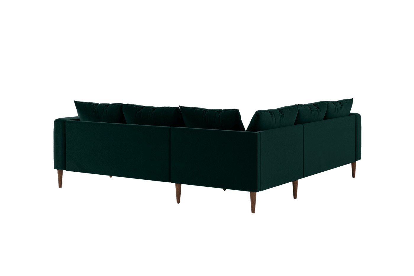 Sabai Design · The Essential Corner Sectional (5 Seat) in Recycled Velvet | socius design in Rochester, MN