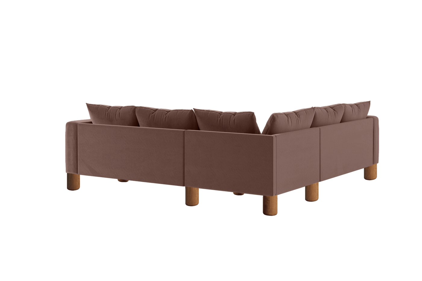 Sabai Design · The Essential Corner Sectional (5 Seat) in Recycled Velvet | socius design in Rochester, MN