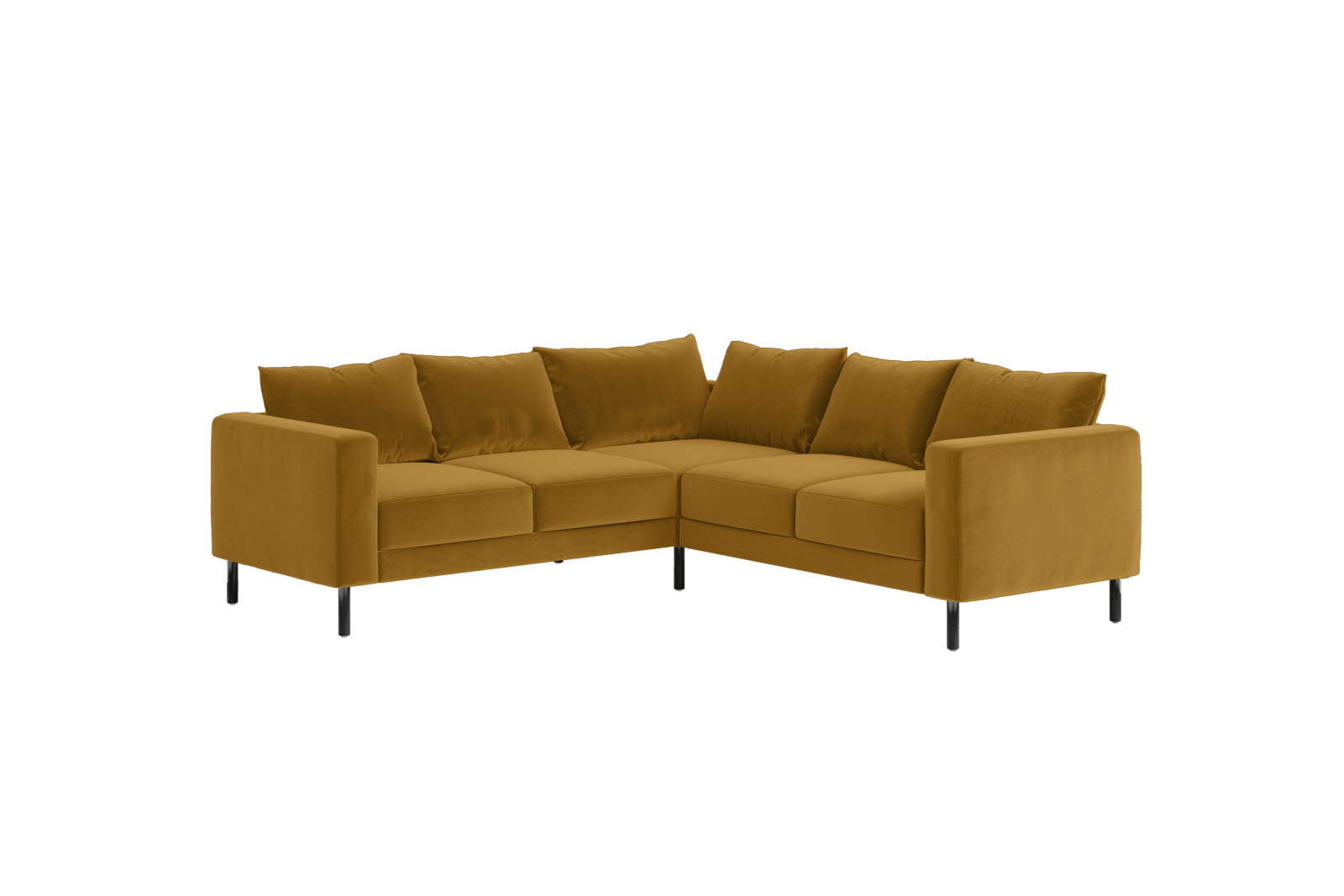 Sabai Design · The Essential Corner Sectional (5 Seat) in Recycled Velvet | socius design in Rochester, MN