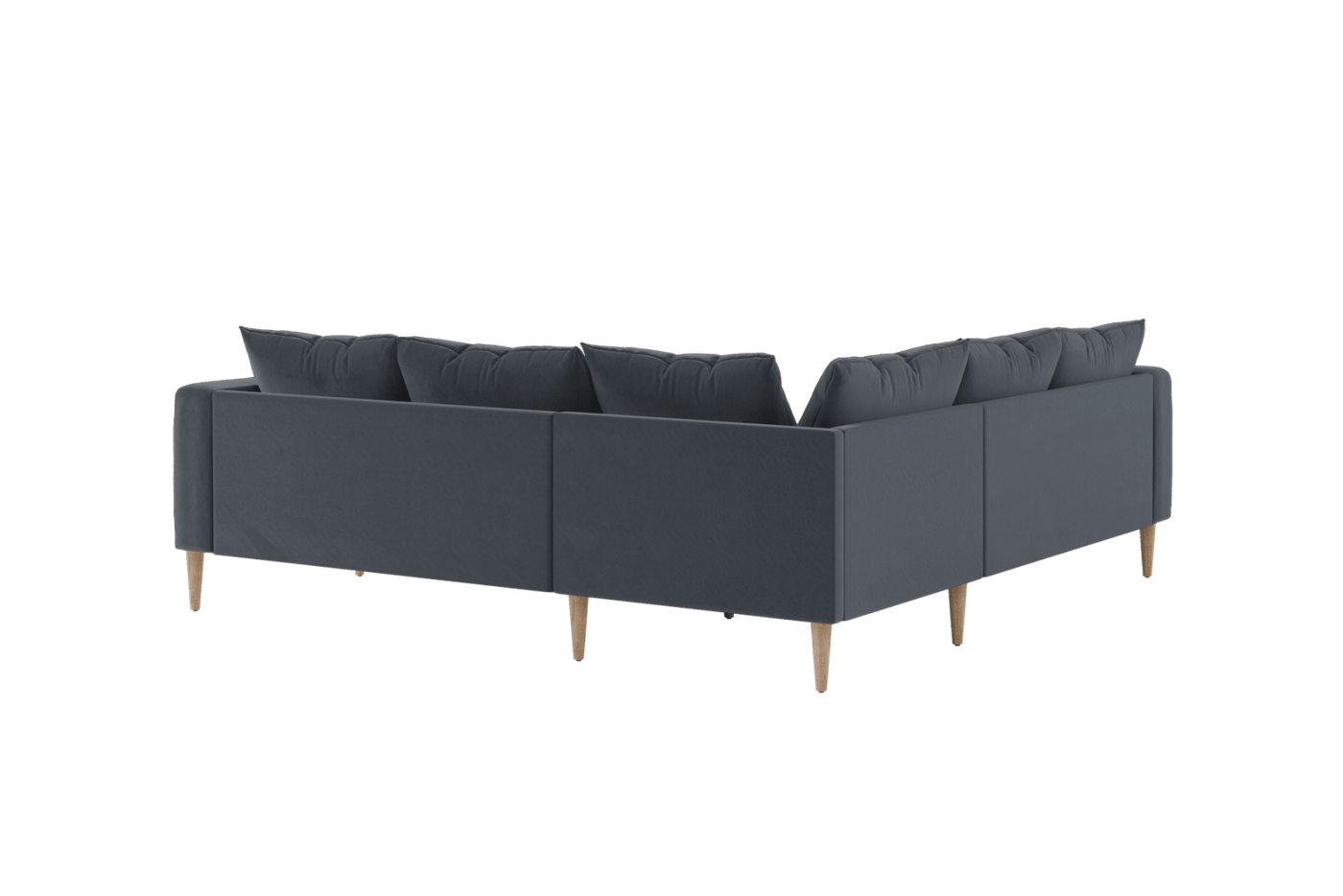 Sabai Design · The Essential Corner Sectional (5 Seat) in Recycled Velvet | socius design in Rochester, MN
