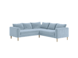 Sabai Design · The Essential Corner Sectional (5 Seat) in Recycled Velvet | socius design in Rochester, MN