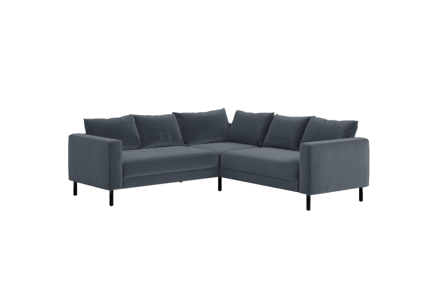 Sabai Design · The Essential Corner Sectional (5 Seat) in Recycled Velvet | socius design in Rochester, MN