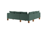 Sabai Design · The Essential Corner Sectional (5 Seat) in Recycled Velvet | socius design in Rochester, MN
