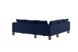 Sabai Design · The Essential Corner Sectional (5 Seat) in Recycled Velvet | socius design in Rochester, MN