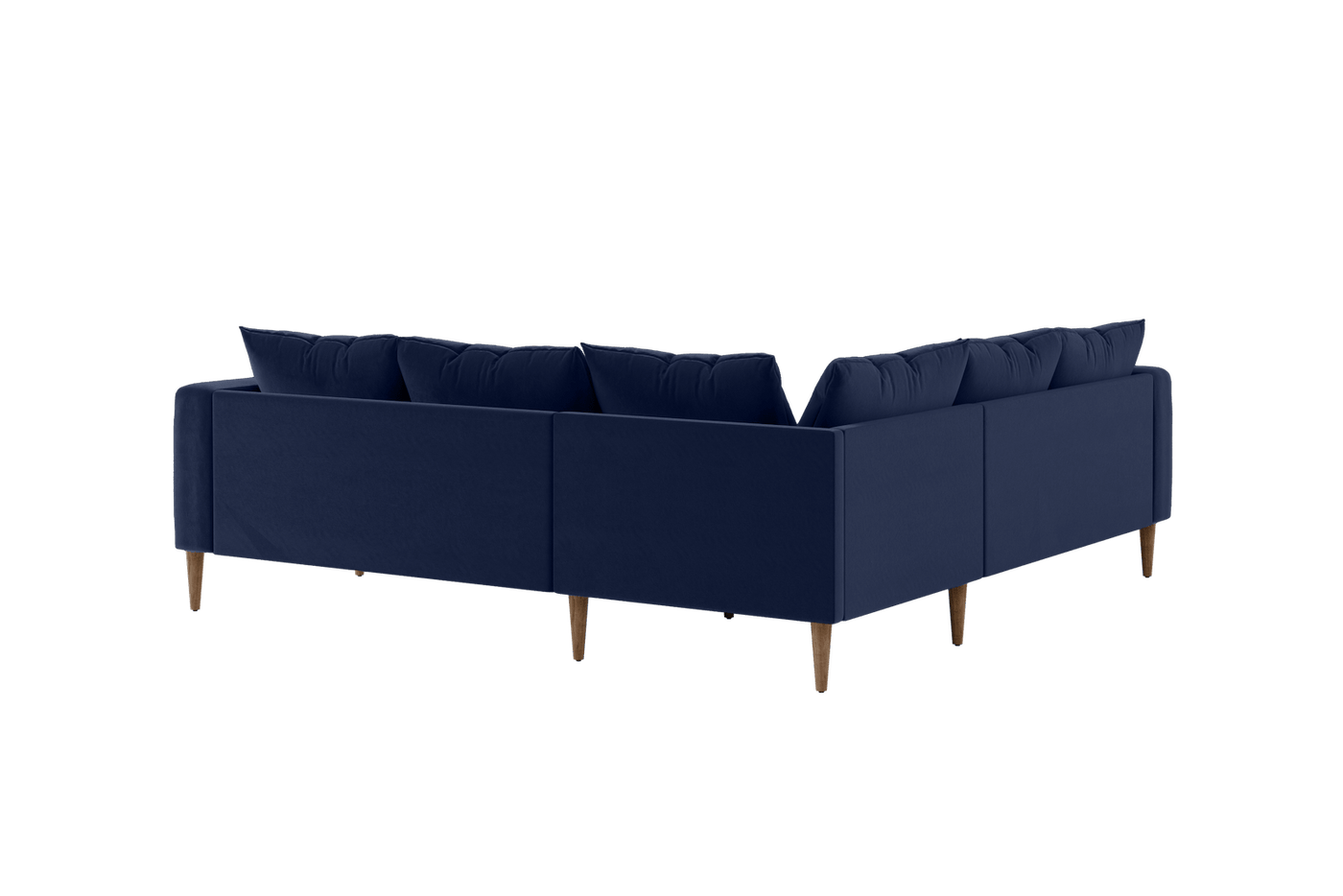 Sabai Design · The Essential Corner Sectional (5 Seat) in Recycled Velvet | socius design in Rochester, MN