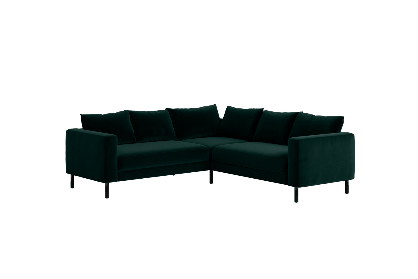 Sabai Design · The Essential Corner Sectional (5 Seat) in Recycled Velvet | socius design in Rochester, MN