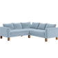 Sabai Design · The Essential Corner Sectional (5 Seat) in Recycled Velvet | socius design in Rochester, MN