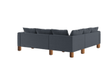 Sabai Design · The Essential Corner Sectional (5 Seat) in Recycled Velvet | socius design in Rochester, MN