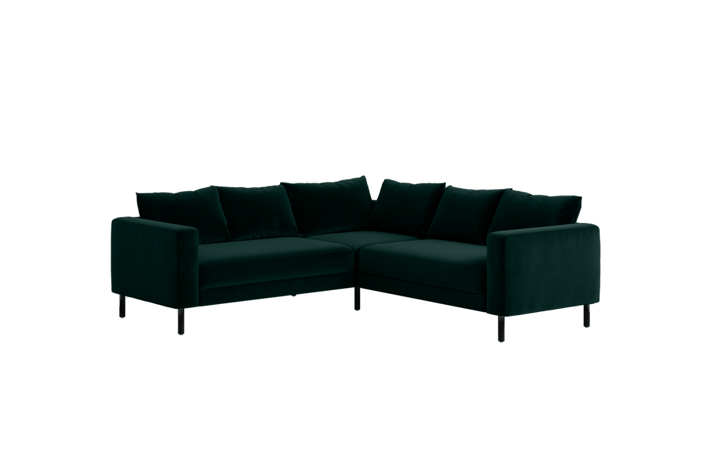 Sabai Design · The Essential Corner Sectional (5 Seat) in Recycled Velvet | socius design in Rochester, MN