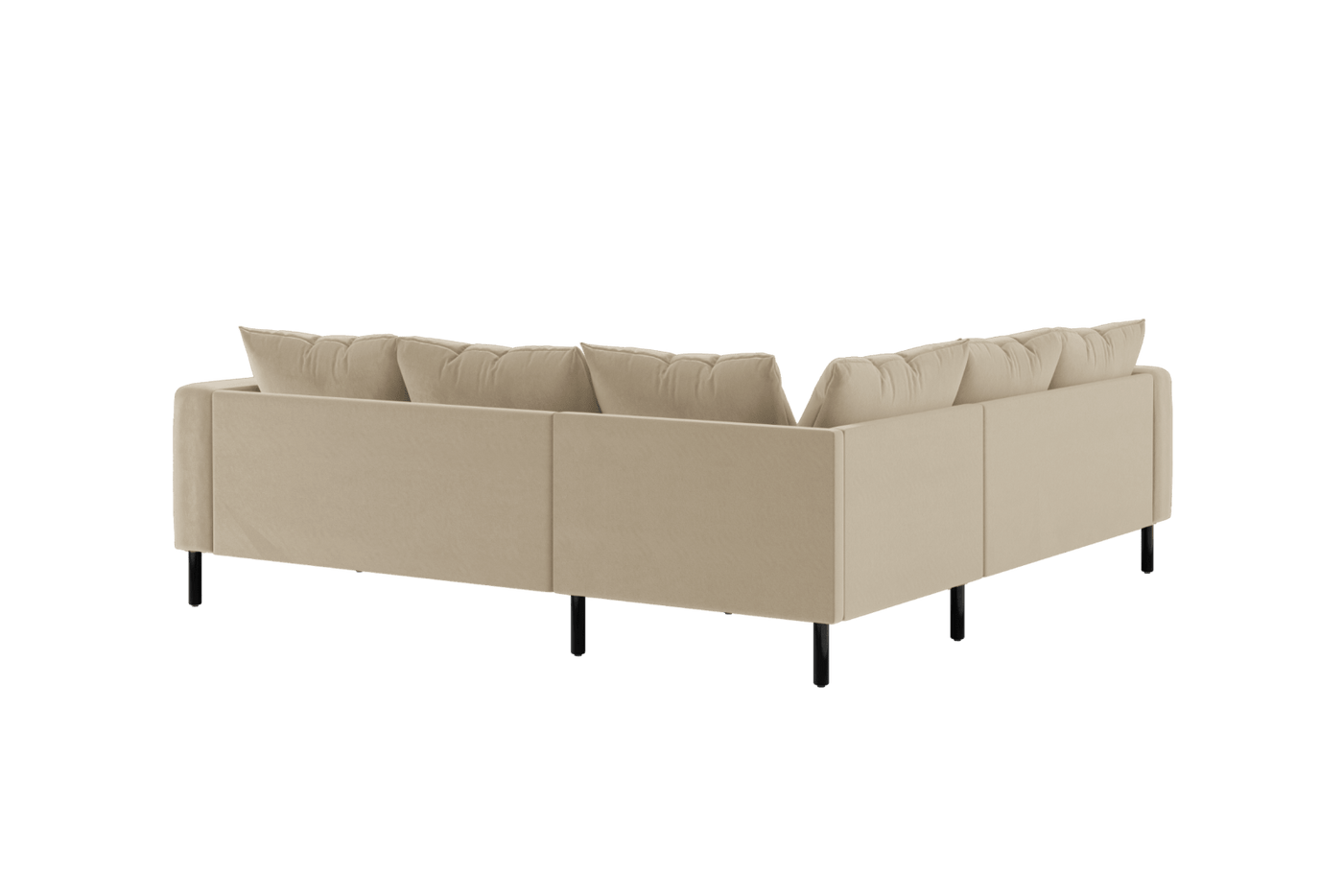 Sabai Design · The Essential Corner Sectional (5 Seat) in Recycled Velvet | socius design in Rochester, MN