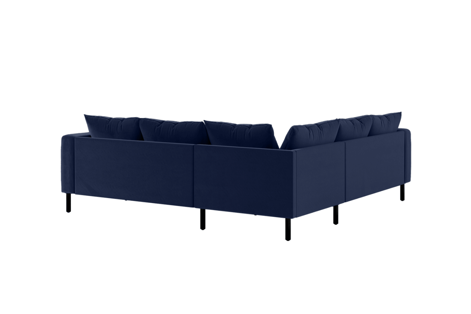 Sabai Design · The Essential Corner Sectional (5 Seat) in Recycled Velvet | socius design in Rochester, MN