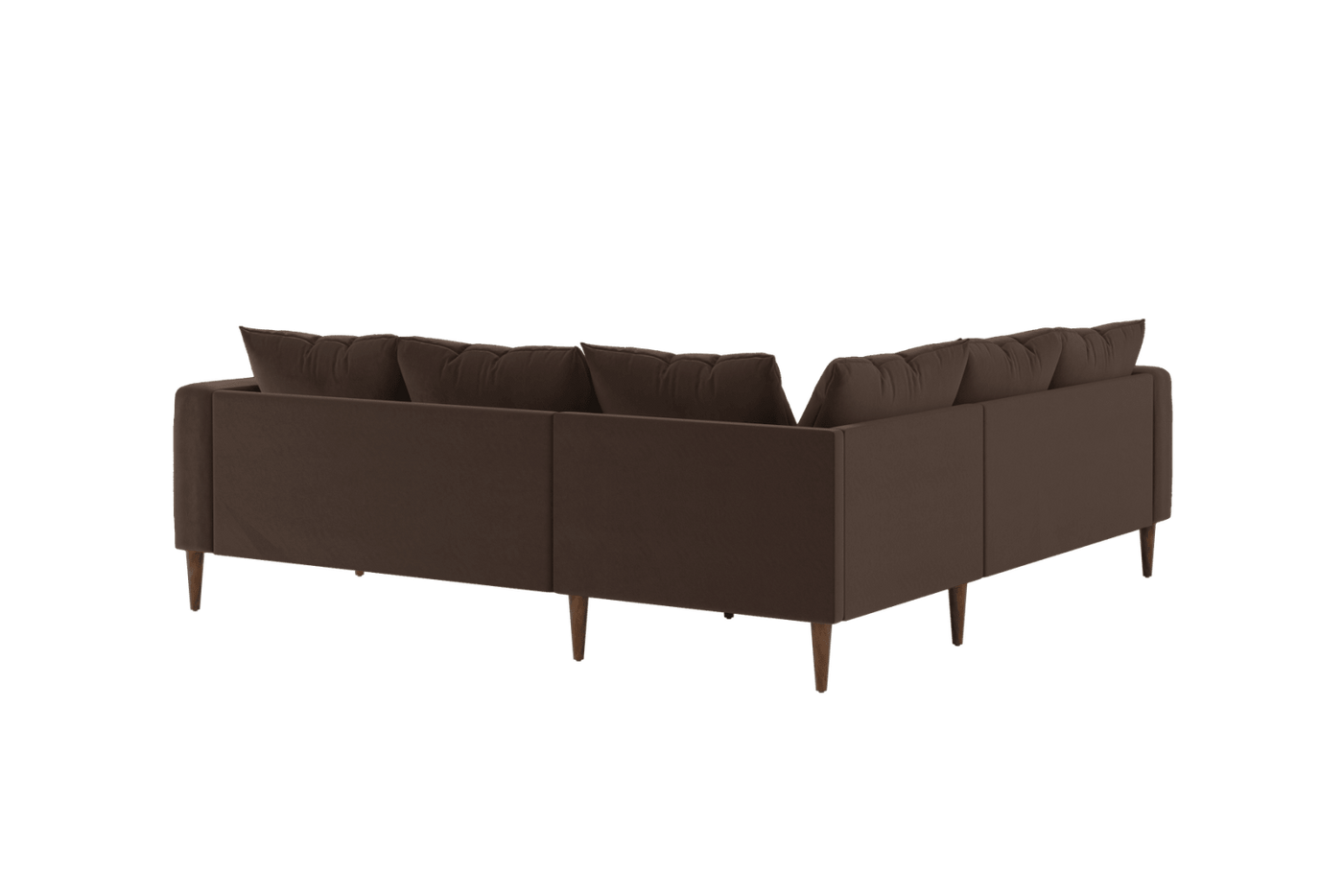 Sabai Design · The Essential Corner Sectional (5 Seat) in Recycled Velvet | socius design in Rochester, MN