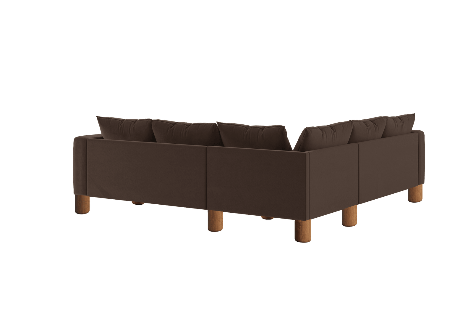 Sabai Design · The Essential Corner Sectional (5 Seat) in Recycled Velvet | socius design in Rochester, MN