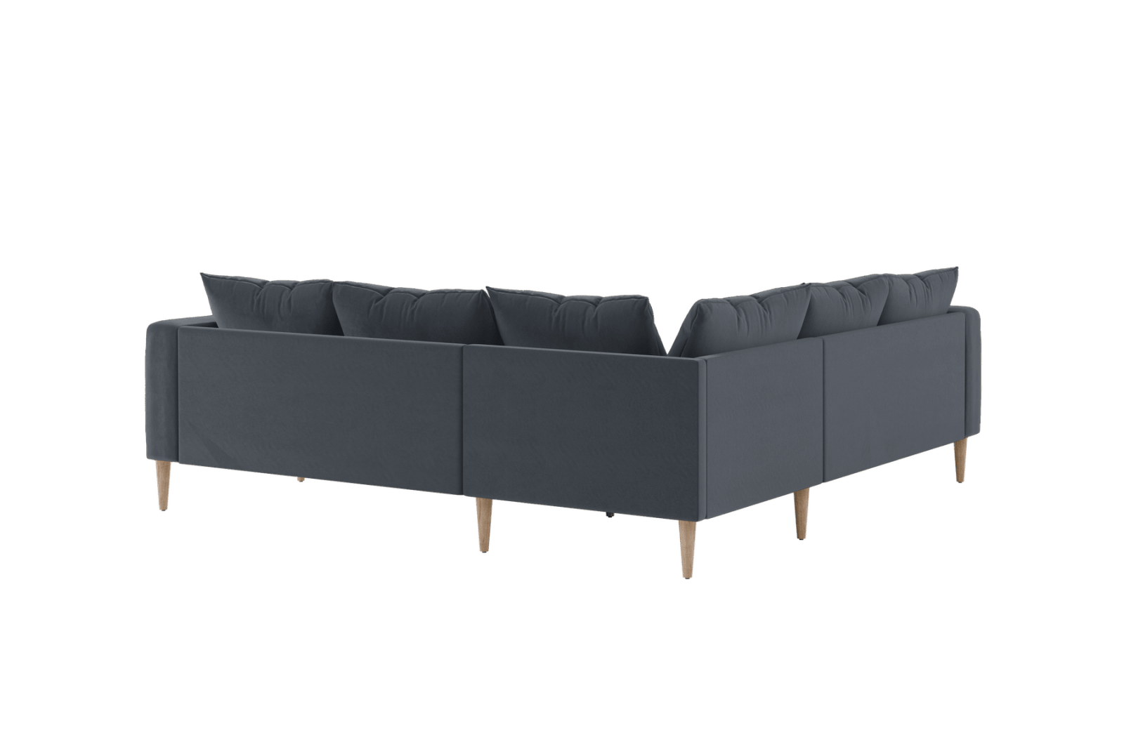 Sabai Design · The Essential Corner Sectional (5 Seat) in Recycled Velvet | socius design in Rochester, MN