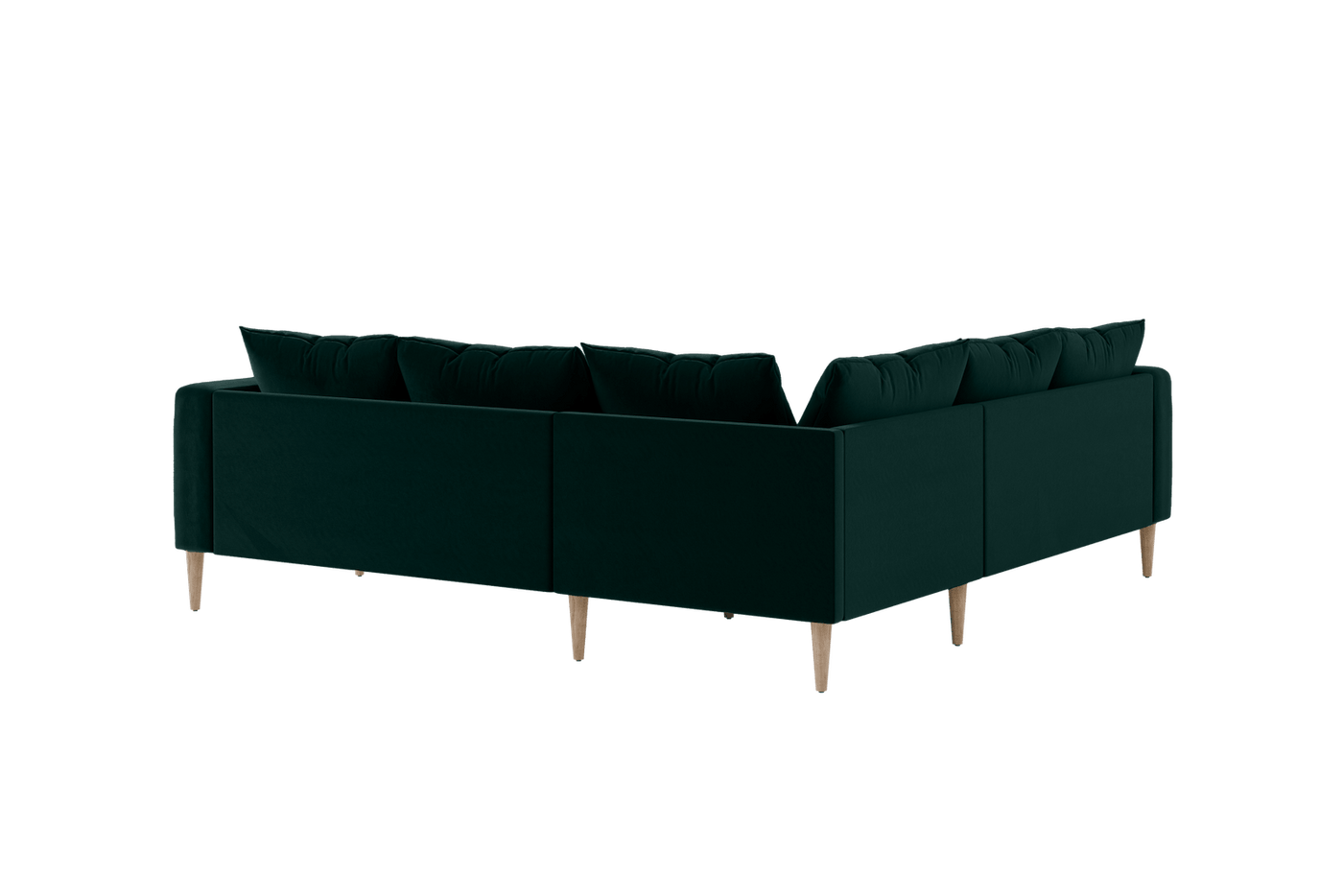 Sabai Design · The Essential Corner Sectional (5 Seat) in Recycled Velvet | socius design in Rochester, MN