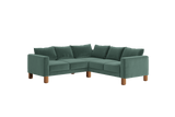 Sabai Design · The Essential Corner Sectional (5 Seat) in Recycled Velvet | socius design in Rochester, MN