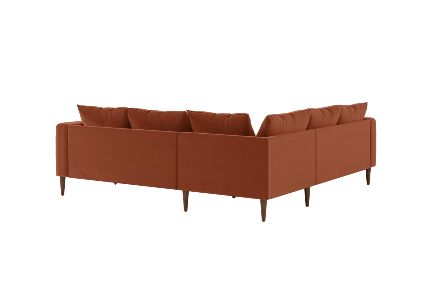 Sabai Design · The Essential Corner Sectional (5 Seat) in Recycled Velvet | socius design in Rochester, MN