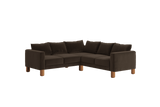 Sabai Design · The Essential Corner Sectional (5 Seat) in Recycled Velvet | socius design in Rochester, MN