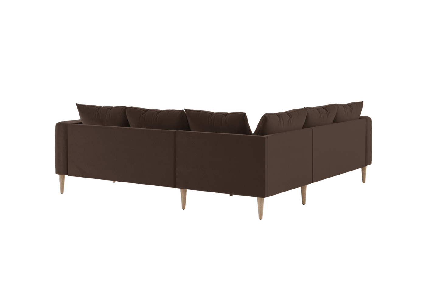 Sabai Design · The Essential Corner Sectional (5 Seat) in Recycled Velvet | socius design in Rochester, MN