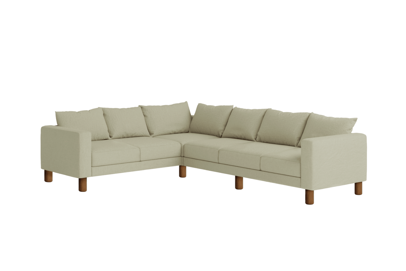 Sabai Design · The Essential Corner Sectional (6 Seat) in Hemp Blend | socius design in Rochester, MN