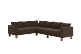 Sabai Design · The Essential Corner Sectional (6 Seat) in Recycled Velvet | socius design in Rochester, MN