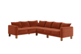 Sabai Design · The Essential Corner Sectional (6 Seat) in Recycled Velvet | socius design in Rochester, MN