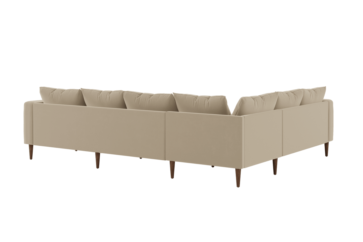 Sabai Design · The Essential Corner Sectional (6 Seat) in Recycled Velvet | socius design in Rochester, MN