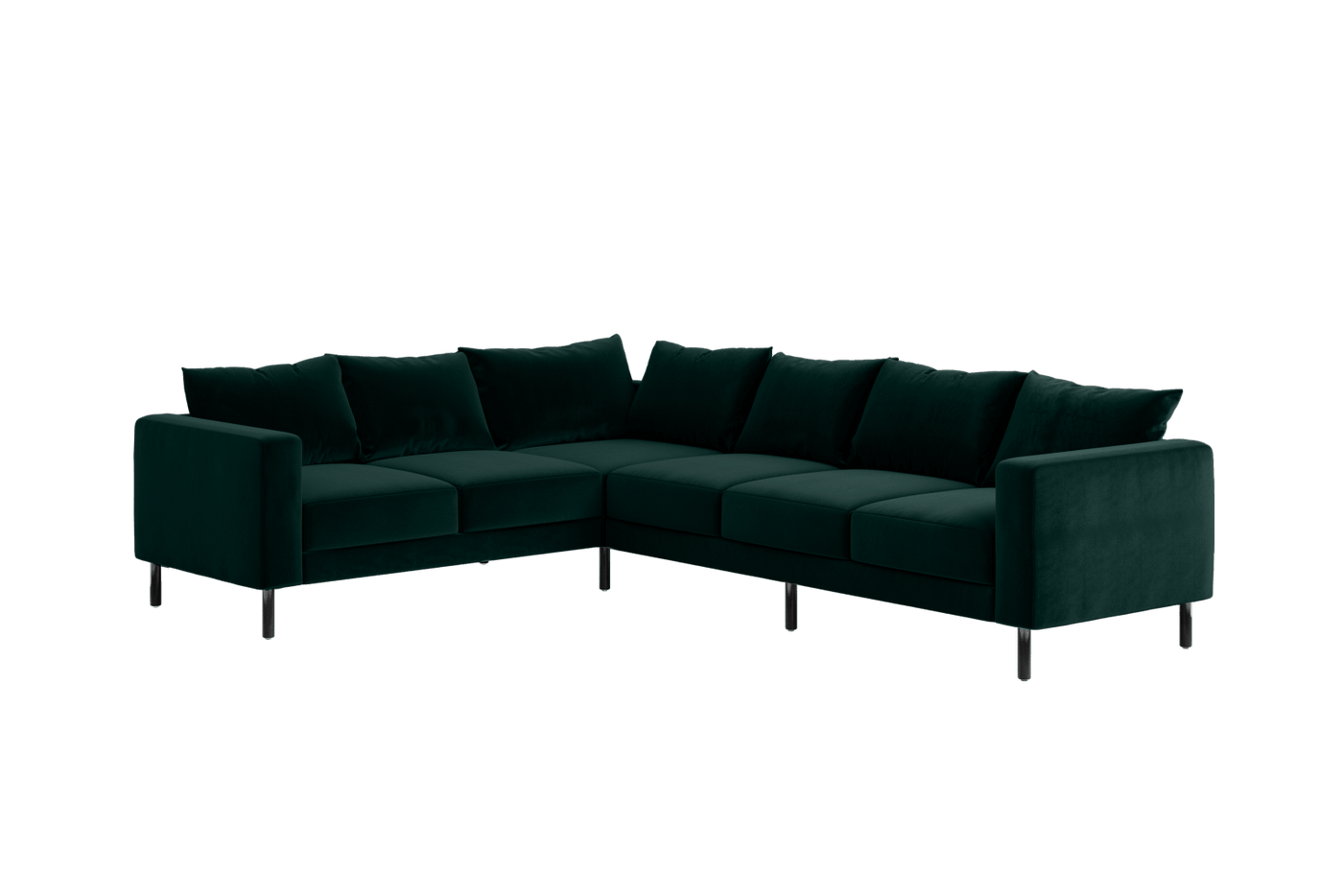 Sabai Design · The Essential Corner Sectional (6 Seat) in Recycled Velvet | socius design in Rochester, MN