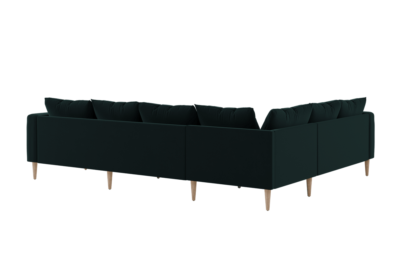 Sabai Design · The Essential Corner Sectional (6 Seat) in Recycled Velvet | socius design in Rochester, MN