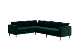 Sabai Design · The Essential Corner Sectional (6 Seat) in Recycled Velvet | socius design in Rochester, MN