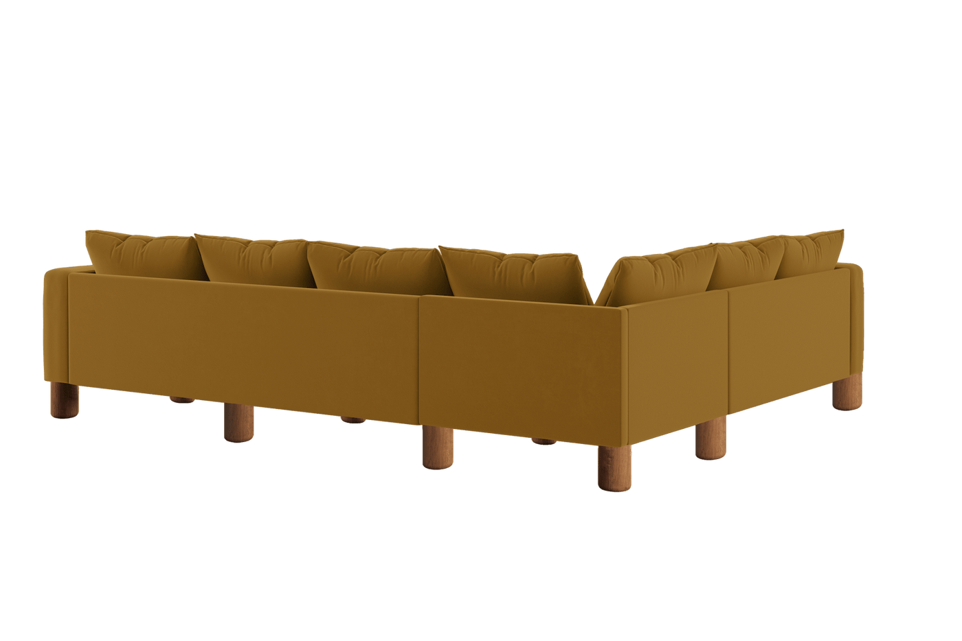 Sabai Design · The Essential Corner Sectional (6 Seat) in Recycled Velvet | socius design in Rochester, MN