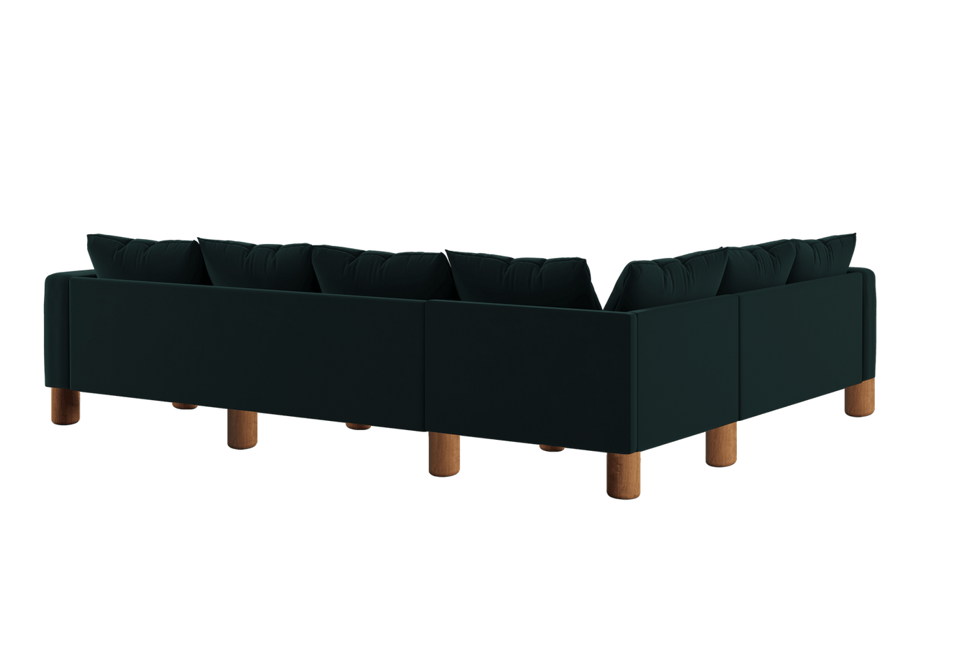 Sabai Design · The Essential Corner Sectional (6 Seat) in Recycled Velvet | socius design in Rochester, MN