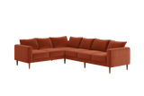 Sabai Design · The Essential Corner Sectional (6 Seat) in Recycled Velvet | socius design in Rochester, MN