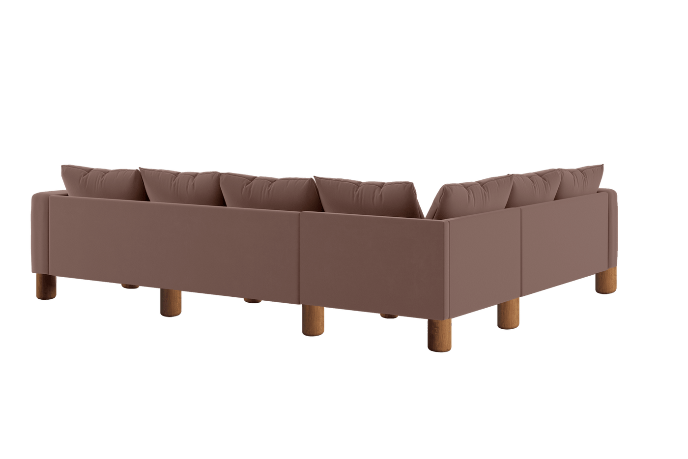 Sabai Design · The Essential Corner Sectional (6 Seat) in Recycled Velvet | socius design in Rochester, MN