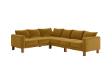 Sabai Design · The Essential Corner Sectional (6 Seat) in Recycled Velvet | socius design in Rochester, MN