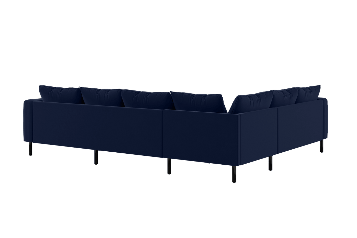 Sabai Design · The Essential Corner Sectional (6 Seat) in Recycled Velvet | socius design in Rochester, MN
