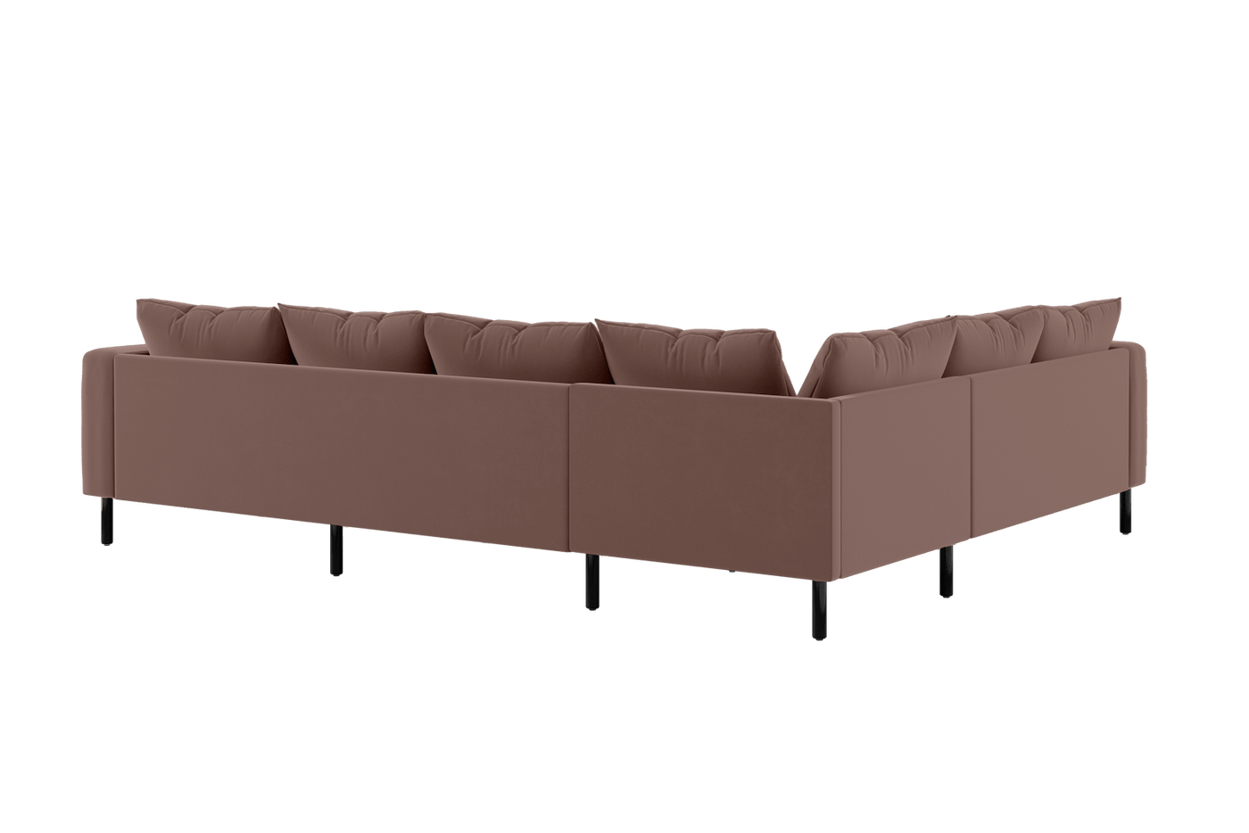 Sabai Design · The Essential Corner Sectional (6 Seat) in Recycled Velvet | socius design in Rochester, MN