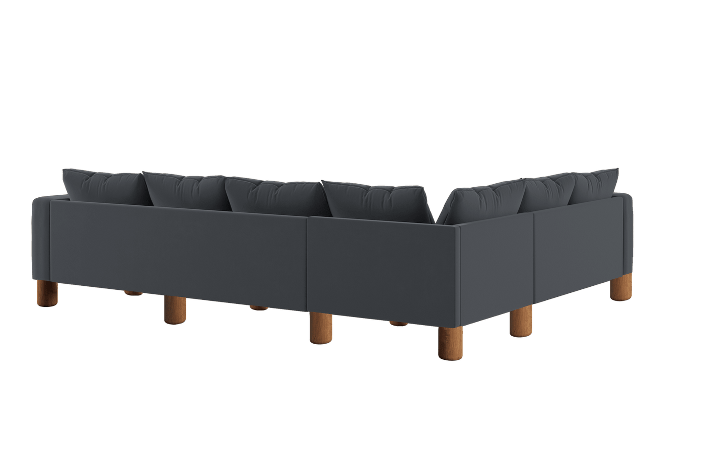 Sabai Design · The Essential Corner Sectional (6 Seat) in Recycled Velvet | socius design in Rochester, MN