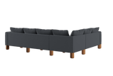 Sabai Design · The Essential Corner Sectional (6 Seat) in Recycled Velvet | socius design in Rochester, MN