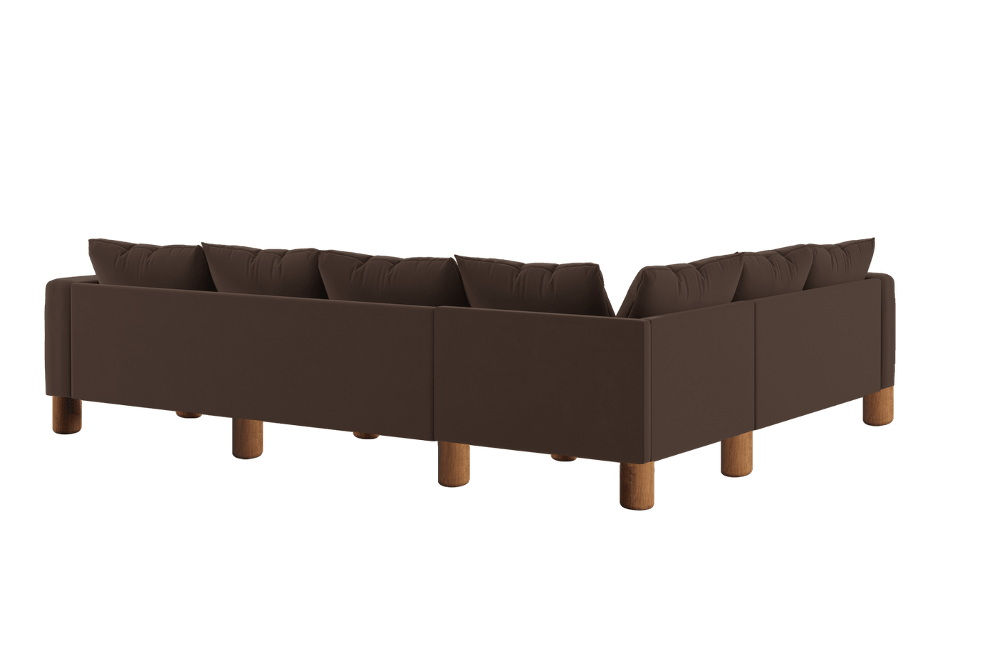 Sabai Design · The Essential Corner Sectional (6 Seat) in Recycled Velvet | socius design in Rochester, MN