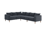 Sabai Design · The Essential Corner Sectional (6 Seat) in Recycled Velvet | socius design in Rochester, MN