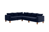 Sabai Design · The Essential Corner Sectional (6 Seat) in Recycled Velvet | socius design in Rochester, MN