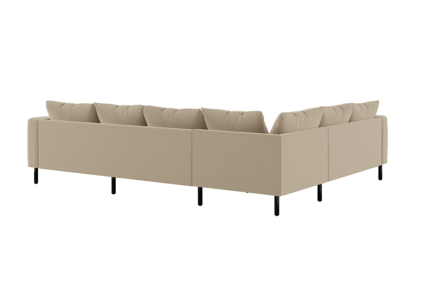 Sabai Design · The Essential Corner Sectional (6 Seat) in Recycled Velvet | socius design in Rochester, MN